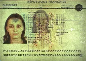 Vérifier un passeport français en ligne, filigrane Vérifier un passeport français en ligne, filigrane
