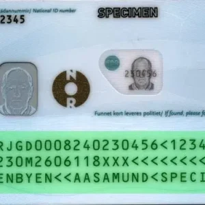 Vérification validité carte d'identité norvégienne thumb