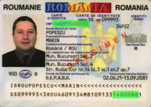 Romanian identity card validity check, personal number CNP