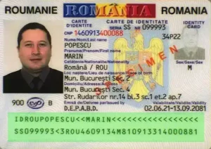 Romanian identity card validity check, MRZ validation