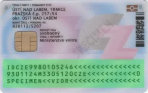 Verification of the validity of the Czech identity card, MRZ validation