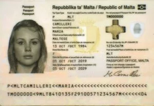 Überprüfung der Gültigkeit maltesischer Reisepass