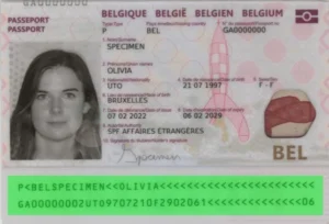 Belgian passport validity check, MRZ validation