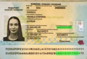 Romanian passport validity check, personal number CNP