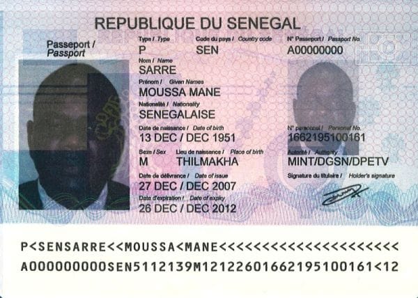 ID V rification Validit Passeport S n galais TrustDocHub