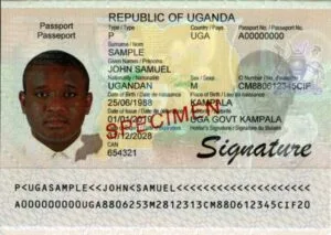 Ugandan passport validity check