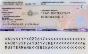 Verification of German residence permit validity