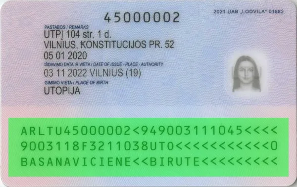 Überprüfung der Gültigkeit der litauischen Aufenthaltserlaubnis