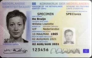 Check a Dutch ID card online recto protections Check a Dutch ID card online recto protections