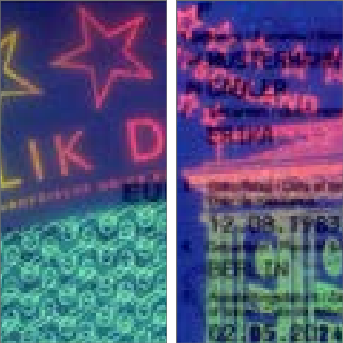 Verify a German passport, UV (Ref. [2])