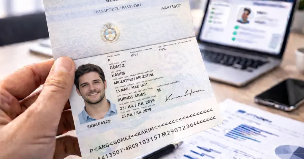 How to Verify an Argentine Passport Online: Complete Guide in 4 Checks (MRZ, Consistency, Security, Validity)