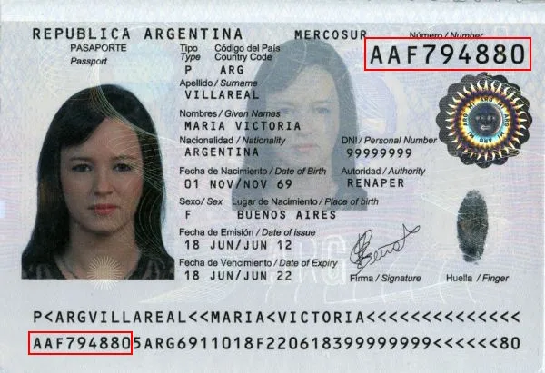 Consultar pasaporte argentino online, número de documento Consultar pasaporte argentino online, número de documento
