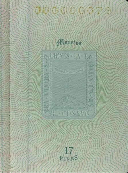 Verify a Mexican passport online, inside page