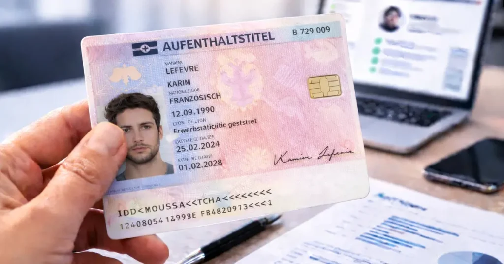 Vérifier un titre de séjour allemand 4 points de contrôle