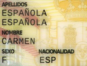 Vérifier une carte d'identité espagnole, données biographiques Vérifier une carte d'identité espagnole, données biographiques
