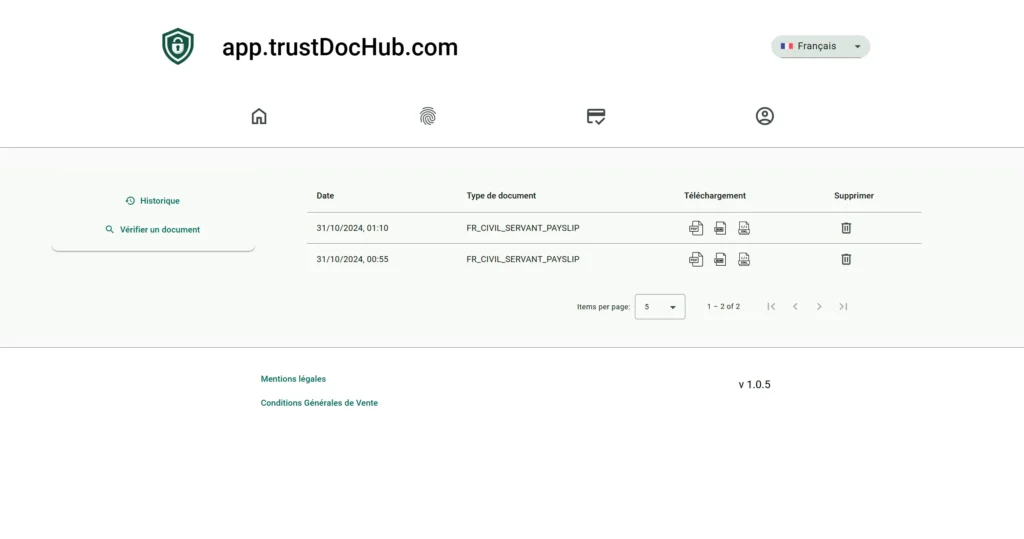 Recursos de la API de interfaz web trustdochub.com Recursos de la API de interfaz web trustdochub.com