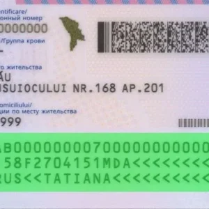 Verificación de validez del documento de identidad moldavo