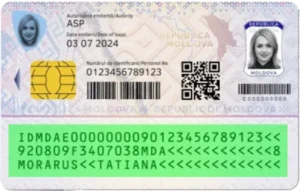 Moldovan identity card validity check, MRZ validation