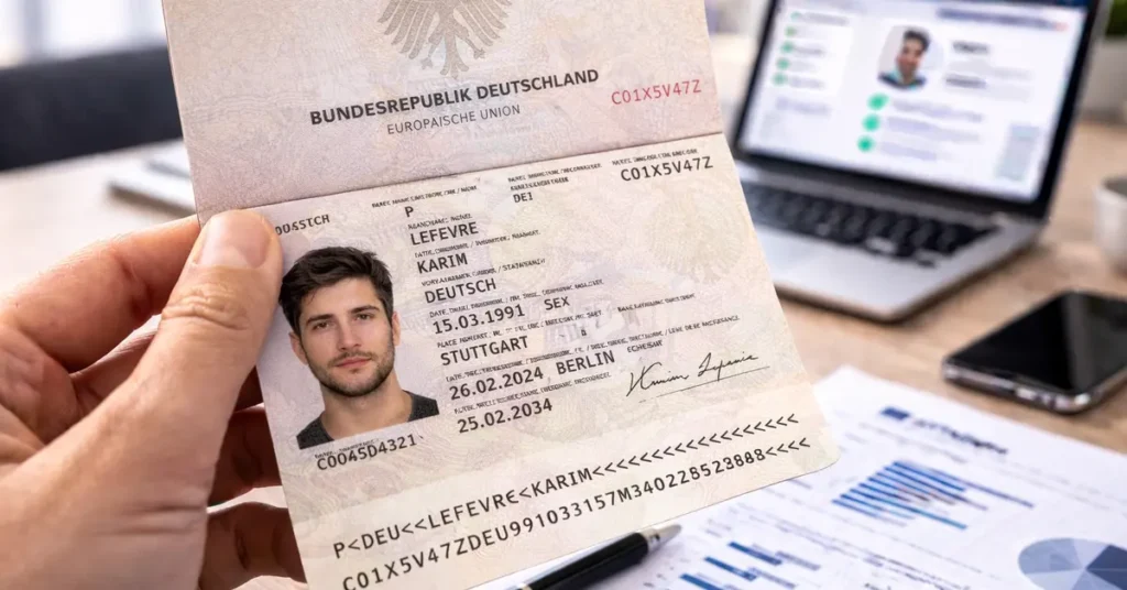 Verifying a German Passport: Complete Guide in 4 Checks (MRZ, Security, Validity)