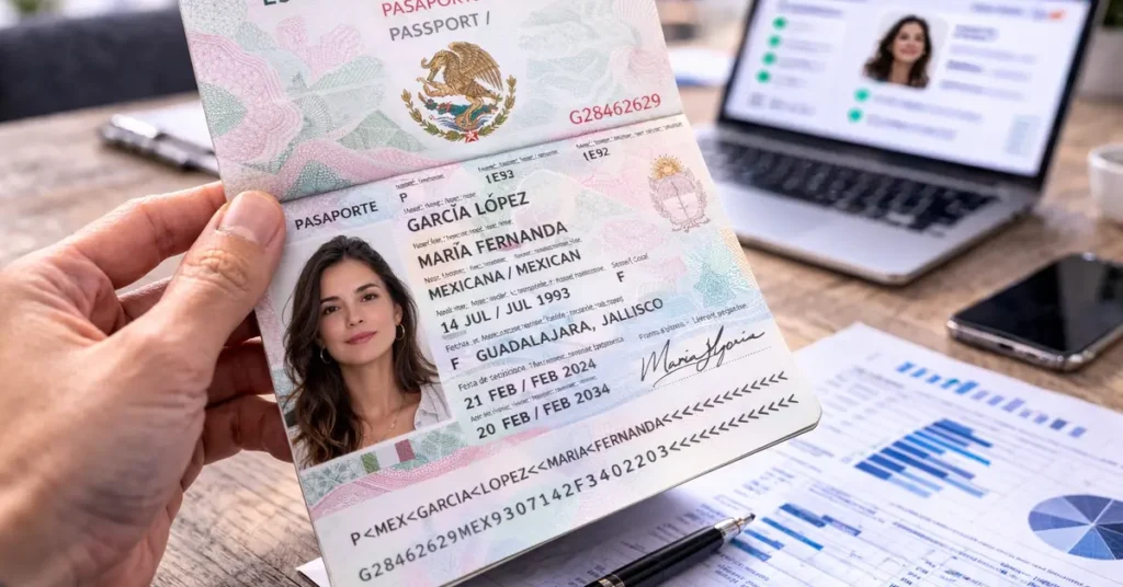 Verify a Mexican Passport Online : 4 Checkpoints