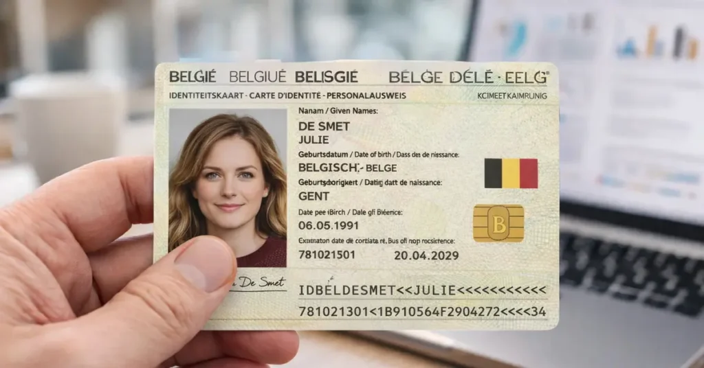 Verify a Belgian Identity Card Online: Complete Guide in 4 Checks (MRZ, Security, Validity)
